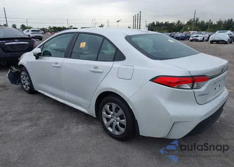 2025 Toyota Corolla Le from USA, damaged, VIN 5YFB4MDE7SP311850